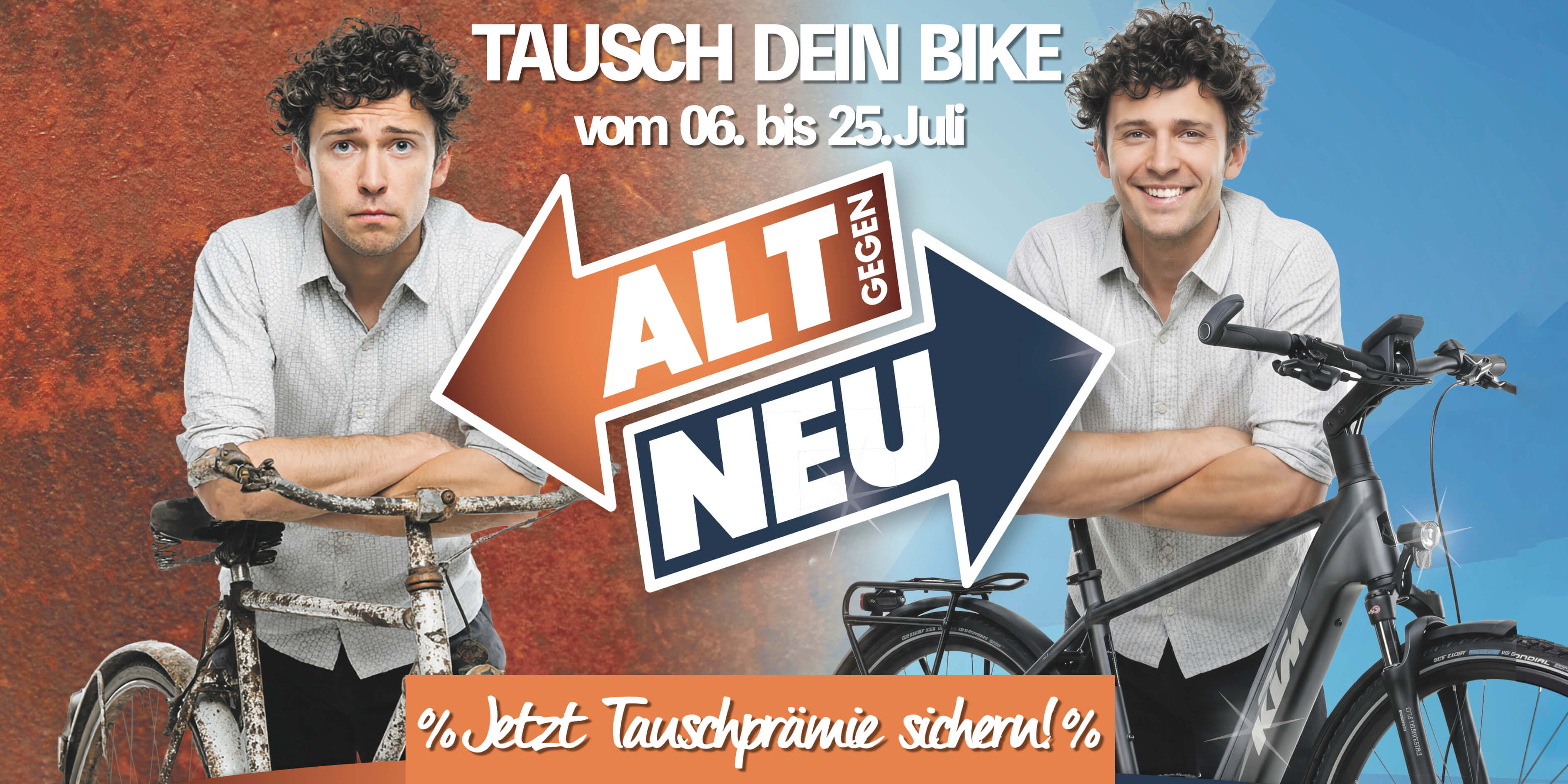Eintauschaktion Alt gegen Neu bei Pfrommer der Zweirad Experte