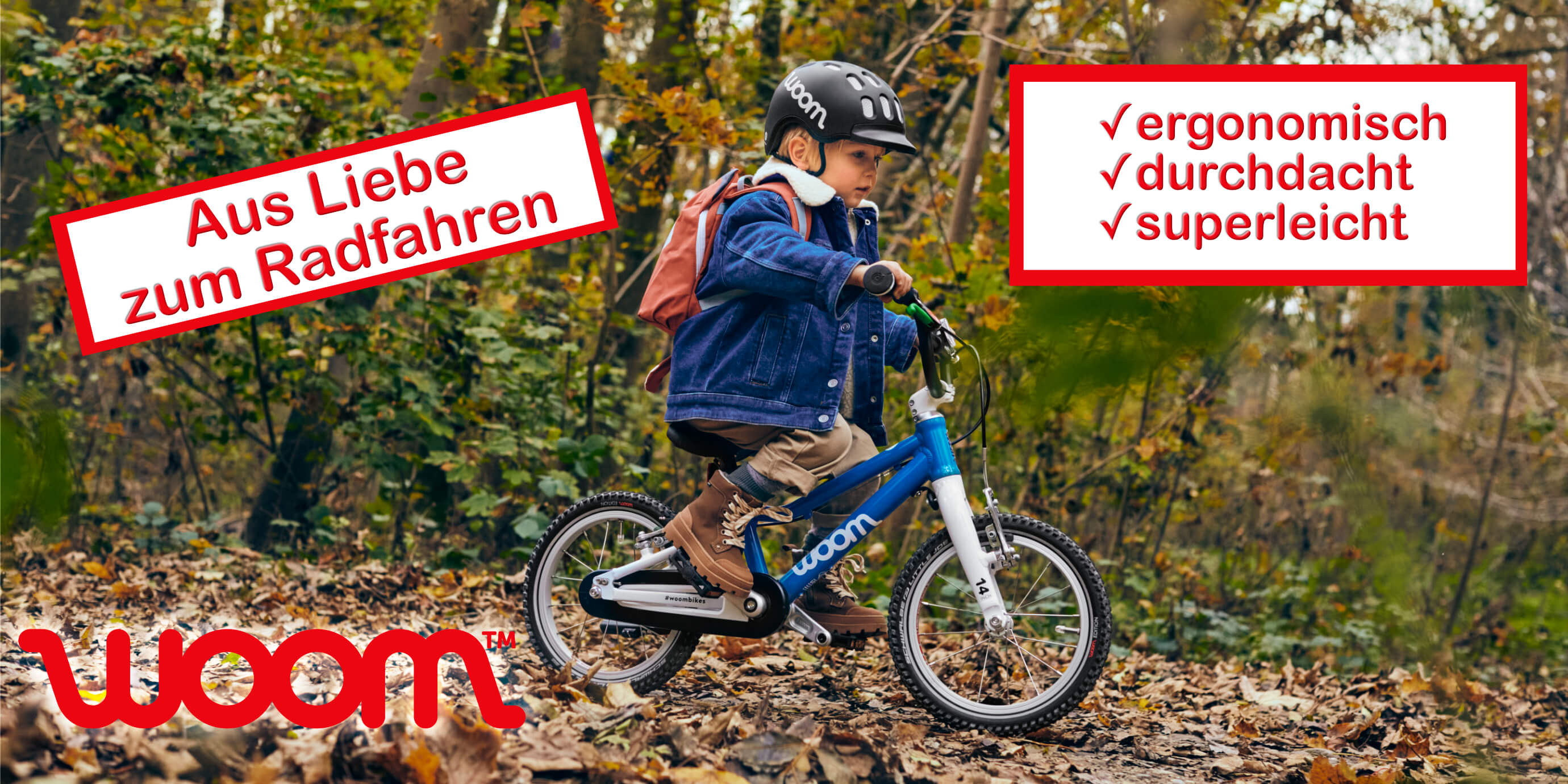 Woom Kinderraeder bei Pfrommer der ZweiradExperte in Calw