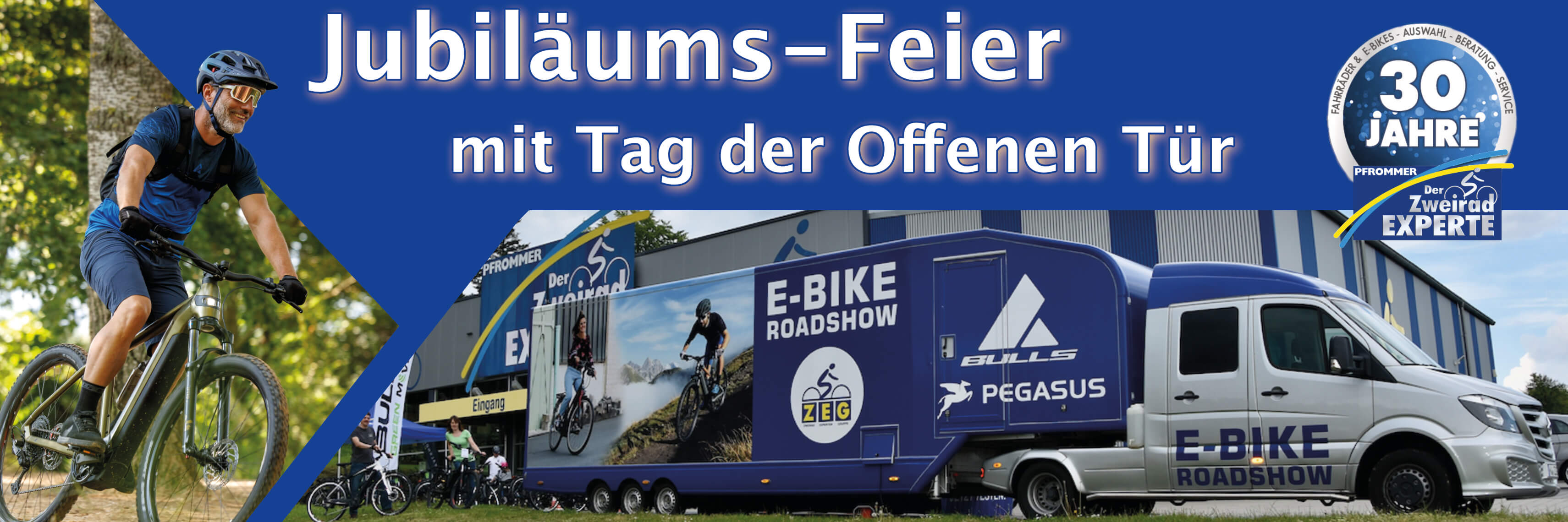 Jubiläum mit Tag der Offenen Tür bei Pfrommer der ZweiradExperte in Calw