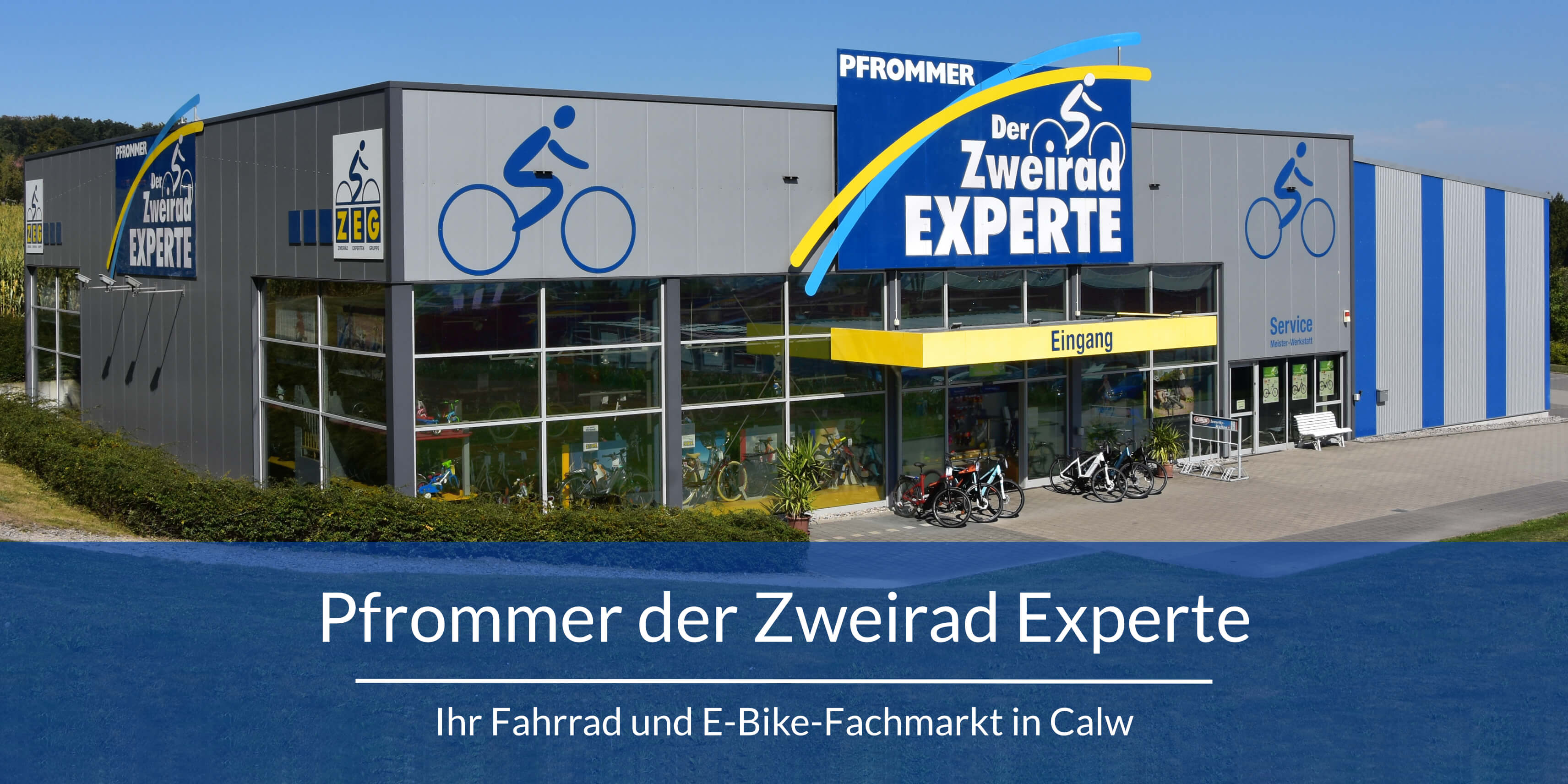 Pfrommer der ZweiradExperte Ihr Fahrrad und E-Bike-Fachmarkt in Calw