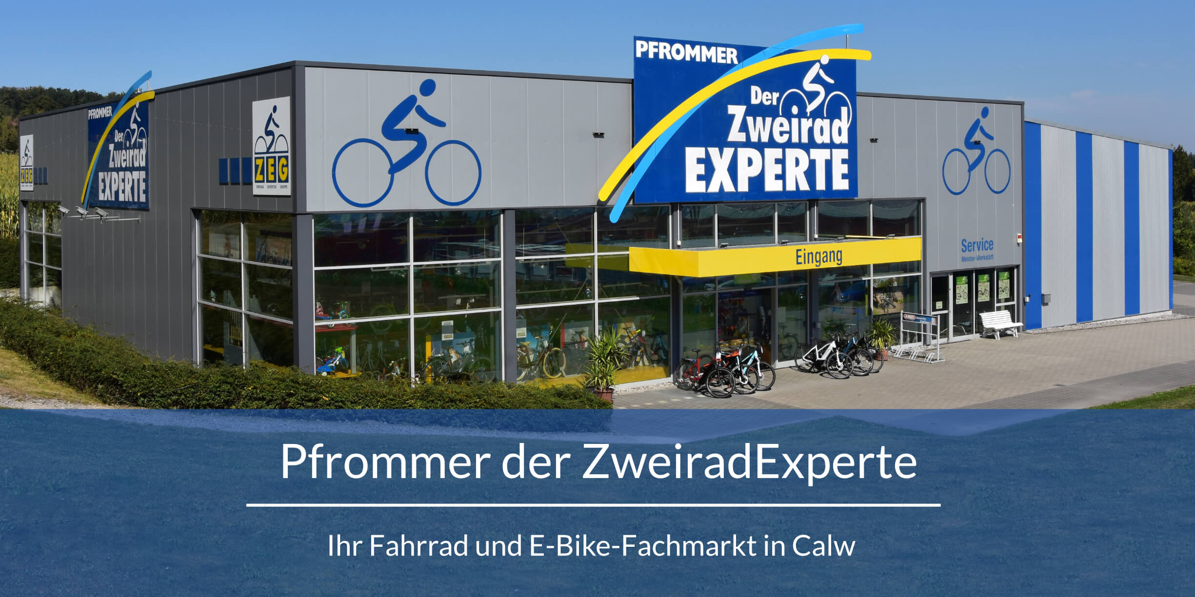 Pfrommer der ZweiradExperte Ihr Fahrrad und E-Bike-Fachmarkt in Calw